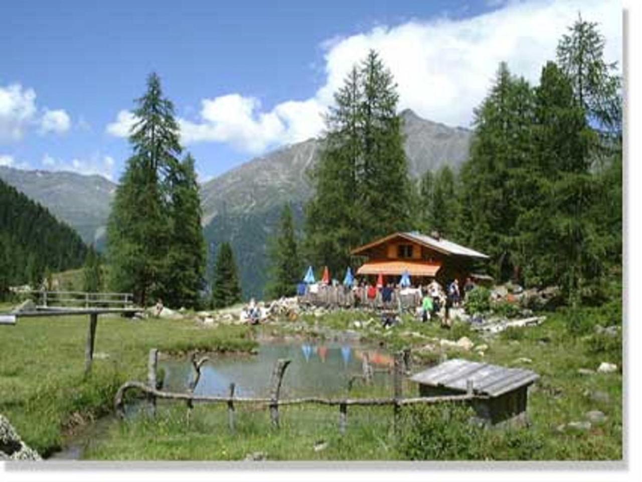 Gasthof Zur Einkehr Sankt Leonhard im Pitztal Exteriör bild